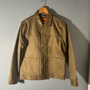 TAYLOR STITCH: The Ryder Jacket in Yoshiwa Mills
Olive (size Medium)